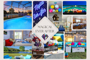 MagicalEverAfter Sleep17 HTD Pool Game Rm LakeView